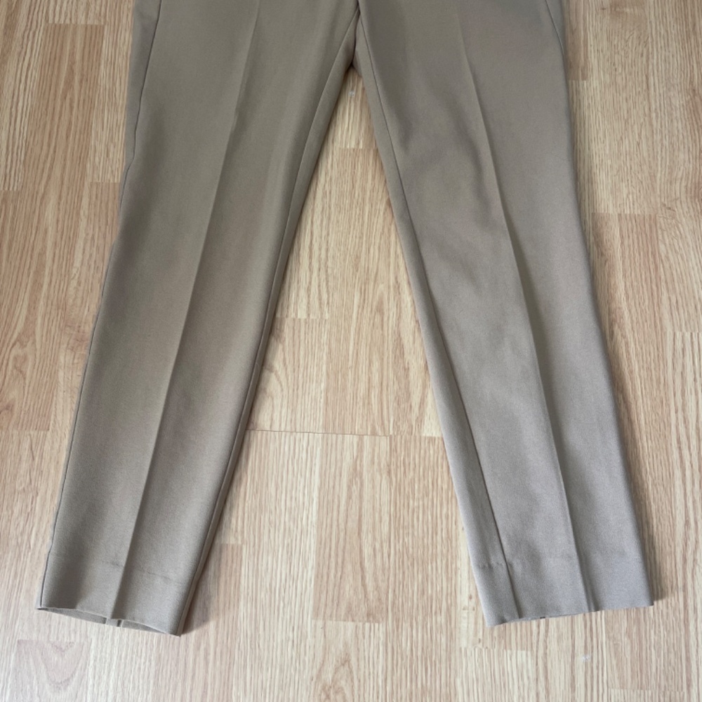 J Crew Factory Ruby Stretch Cropped Flat Front Kh… - image 4